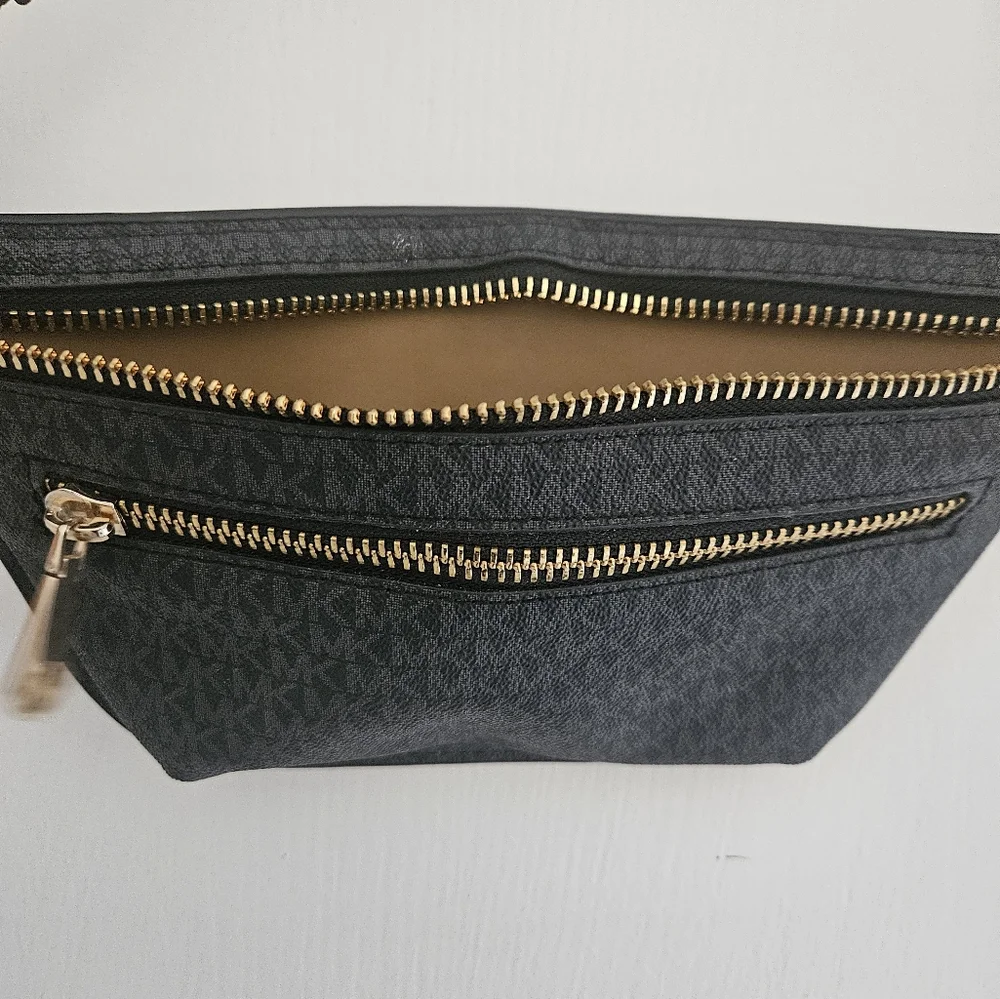 Michael kors logo double-zip fanny pack